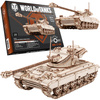 Little Story Wooden Model 3D Puzzle - Tank AMX 13 105