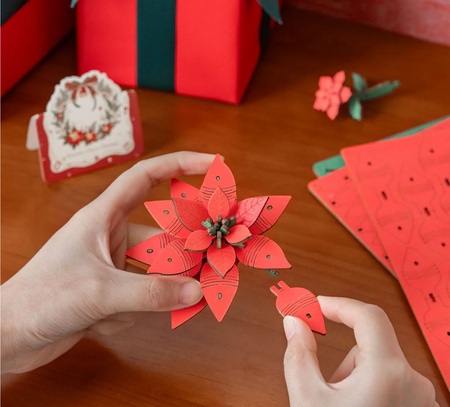 ROBOTIME Drewniane Puzzle 3D - Motocykl Cruiser