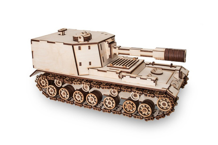 EWA Drewniane Puzzle 3D - Czołg SAU-212