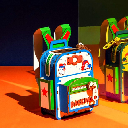 ROBOTIME Wooden Folding Organizer - Backpack