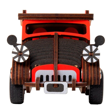 ROBOTIME Drewniane Puzzle 3D - Ruchomy Samochód Beetle