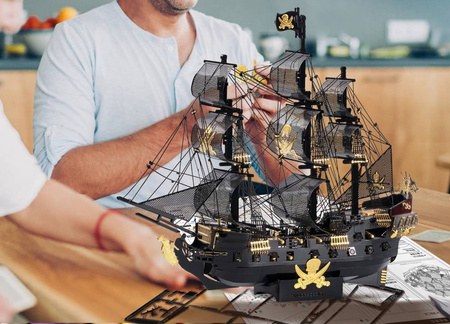 Piececool Metal Puzzle 3D Model - Black Pearl Ship