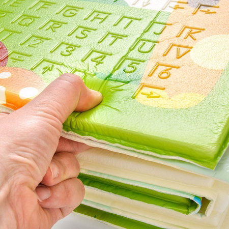 Składana Dwustronna Mata Piankowa XPE 180x200 cm