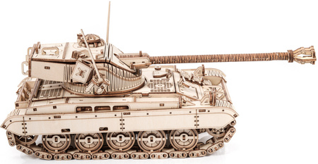 Little Story Wooden Model 3D Puzzle - Tank AMX 13 105
