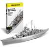 Piececool Puzzle Metalowe Model 3D - Statek Bojowy Bismarck