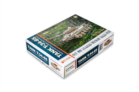 EWA Drewniane Puzzle 3D - Czołg T-34-85