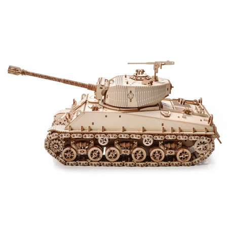 Little Story Wooden Model 3D Puzzle - Tank M4A3E8 Sherman