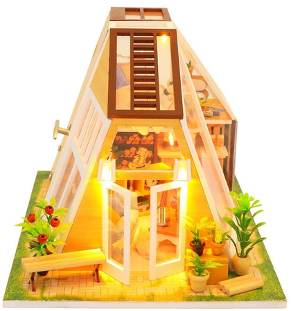 LITTLE STORY Folding Wooden LED Model - Peter's Dream Hut