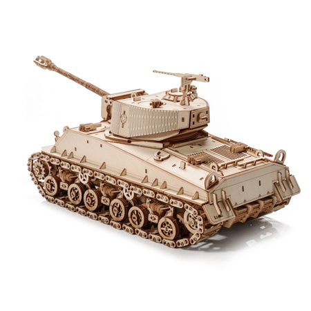 Little Story Wooden Model 3D Puzzle - Tank M4A3E8 Sherman