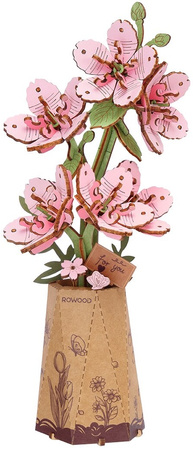 ROBOTIME Drewniane Puzzle Model 3D DIY - Sakura
