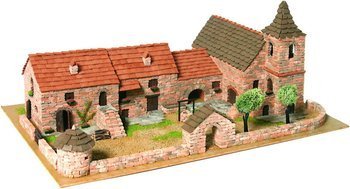 DOMUS KITS Składane Domki z Cegły 3D - Diorama Wioska