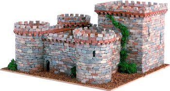 DOMUS KITS Składany Domek z Cegły 3D - Średniowieczny Zamek