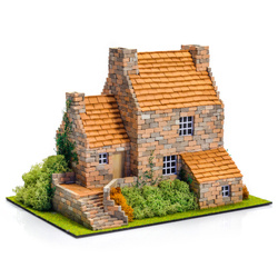 DOMUS KITS Składany Domek z Cegły 3D - Wiejski Dom