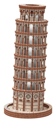 Mr.Playwood Drewniane Puzzle 3D - Krzywa Wieża w Pizie