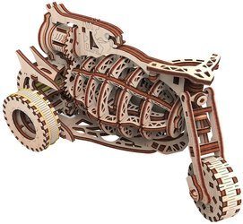 Mr.Playwood Drewniane Puzzle 3D - Starbike