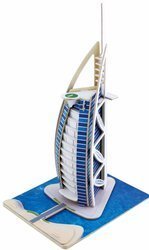 ROBOTIME Drewniane Puzzle 3D Model Hotel Burjal-Arab