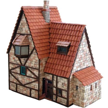 CUIT Składany Domek z Cegły 3D - Alpejski Domek
