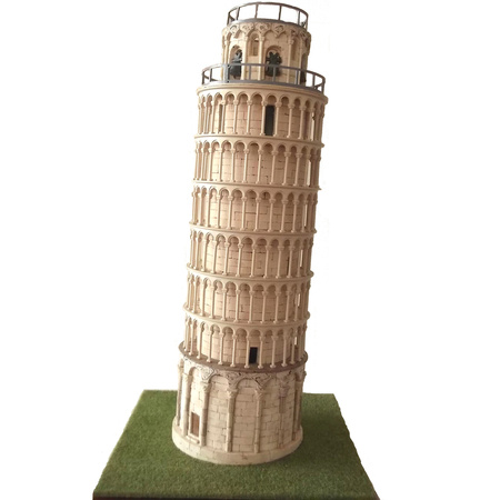 CUIT Składany Domek z Cegły 3D - Krzywa Wieża w Pizie