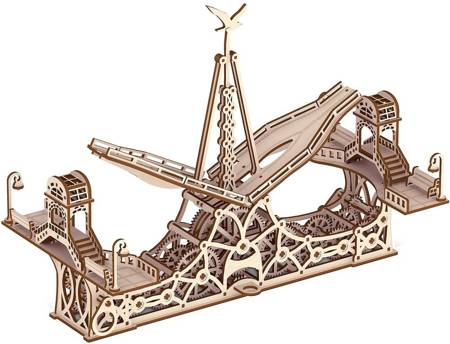Mr.Playwood Drewniane Puzzle 3D - Most Zwodzony