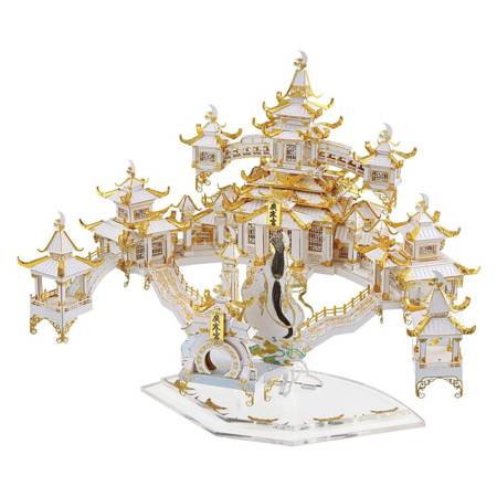 Piececool Puzzle Metalowe Model 3D - Księżycowy Pałac