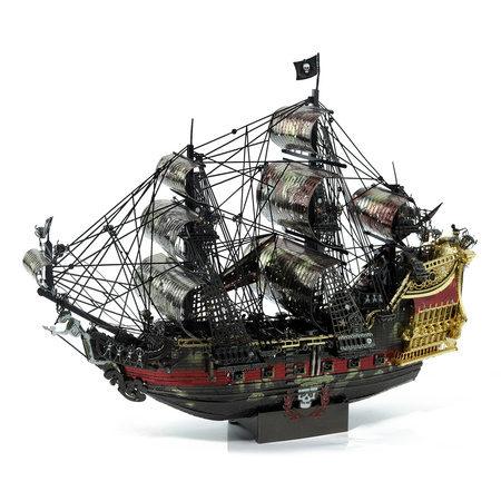 Piececool Puzzle Metalowe Model 3D - Statek Zemsta Królowej Anny