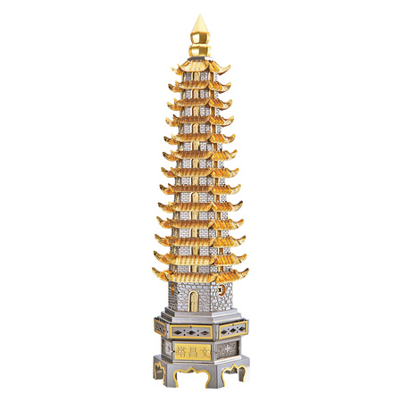 Piececool Puzzle Metalowe Model 3D - Wieża Wenchang