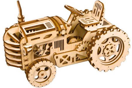 ROBOTIME Drewniane Puzzle 3D - Traktor