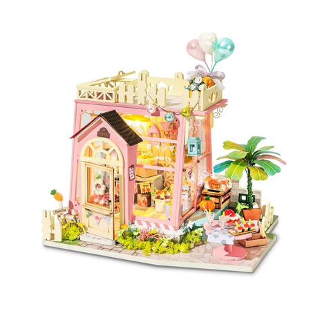 ROBOTIME Składany Drewniany Model Puzzle 3D - Imprezowy Domek