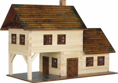 Walachia Składany Drewniany Model 3D - Tawerna